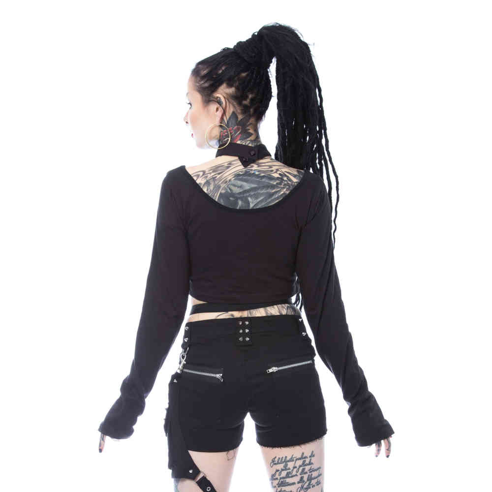 Heartless - VEGA Longsleeve top - Zwart